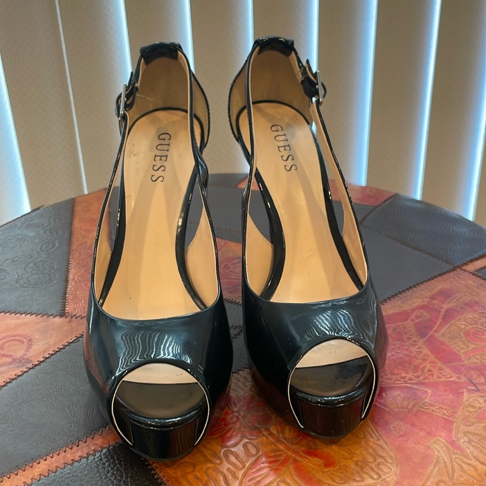 Black high heels